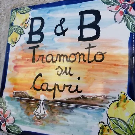 ベッド・アンド・ブレックファスト Tramonto Su Capri オリアストロ・チレント